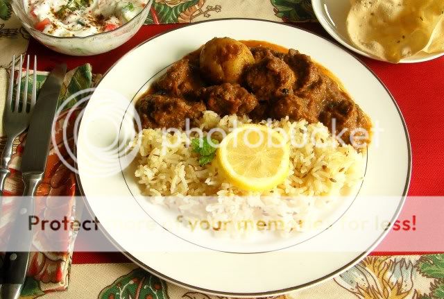 The aromatic smell of cooked mutton curry, the secret recipe handed down from mother to daughter, all that beautiful memories makes me nostalgic.